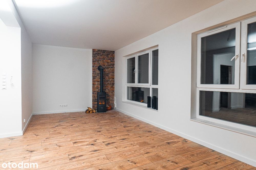 Wykończone 3pok m. 56m2+ogródek +poddasze, kominek, 2 MP w cenie