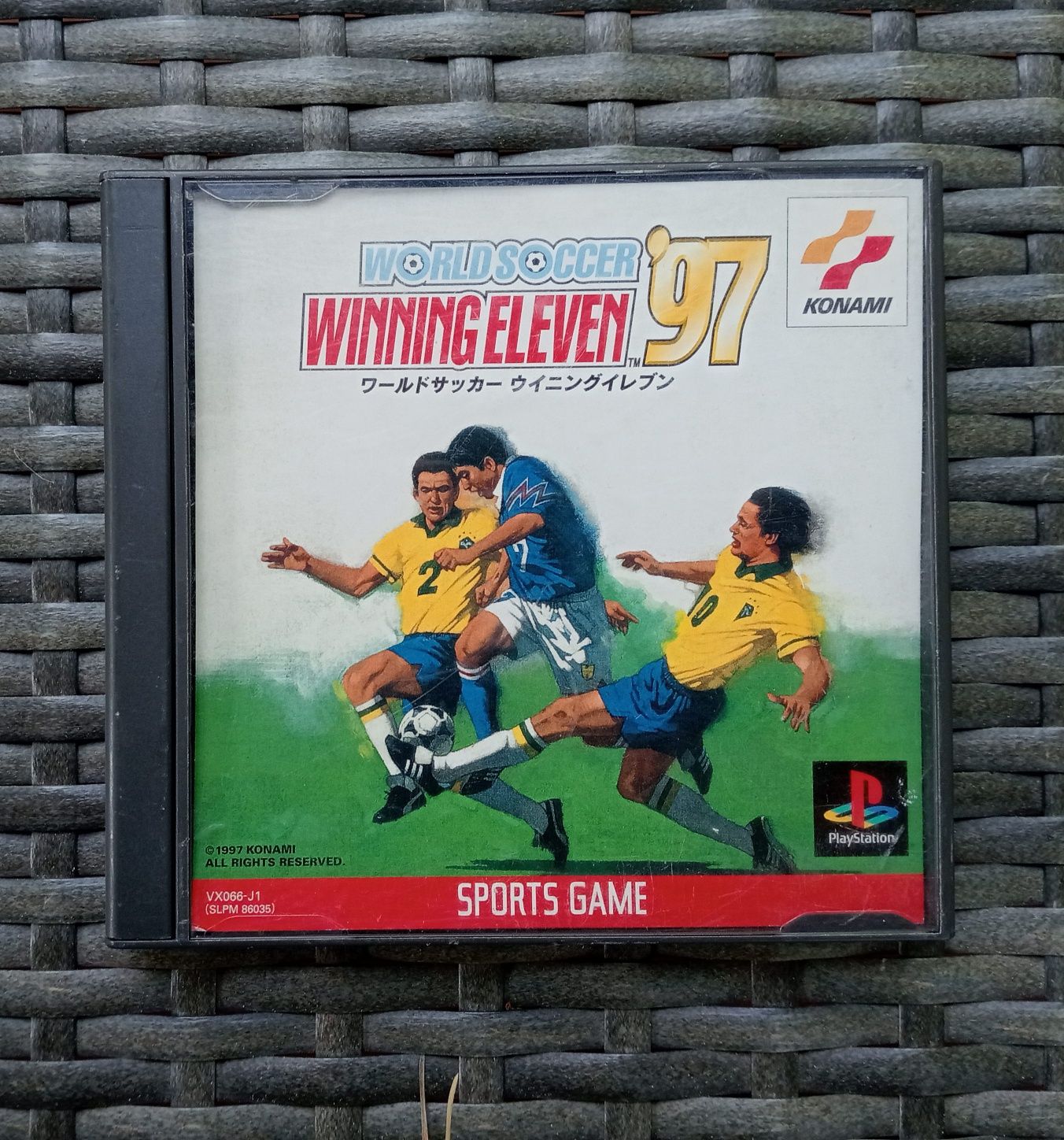 Gra PSX PlayStation NTSC-J Winning Eleven 97