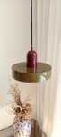 Nowa szklana lampa wiszaca w stylu vintage retro bauhaus art deco