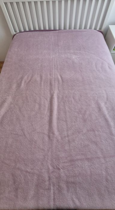 Koc 160x240 cm fioletowy