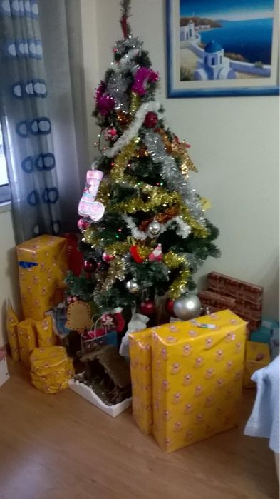 Arvore de Natal - Prendas nao incluidas - URGENTE