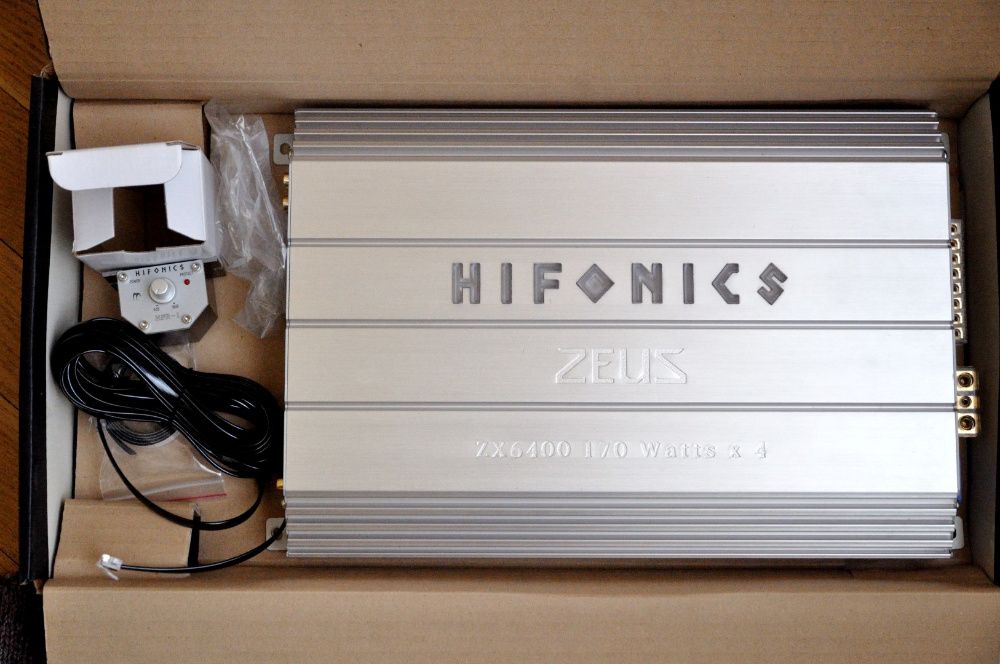 автоусилитель Hifonics Zeus ZX6400 - 4 канала по 170 ватт