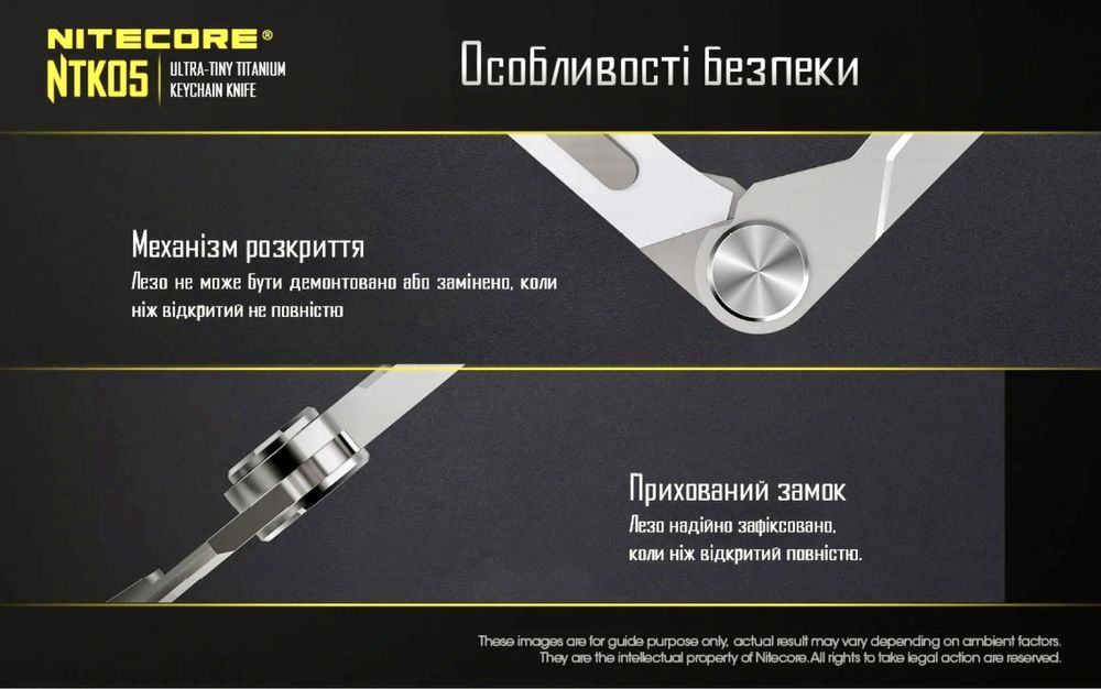 EDC ‼️ Ніж-скальпель від Nitecore NTK05 +10 лез в подарунок!