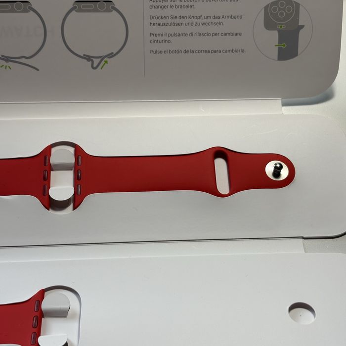Bracelete Apple Watch Sport Band Product Red for 38/40/41mm