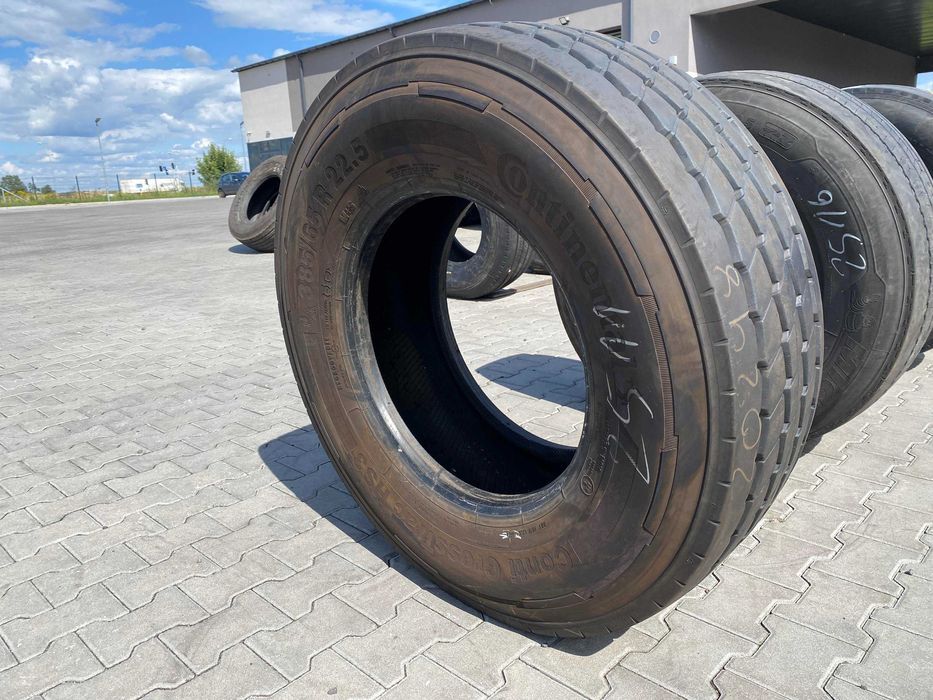 385/65R22.5 Opona CONTINENTAL CROSSTRAC HS3 Przód Budowlany cross trac