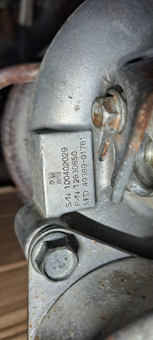 Turbosprężarka opel insignia 2.8 v6 OPC