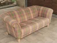 Sofa kanapa retro krata kratka vintage boho ikea