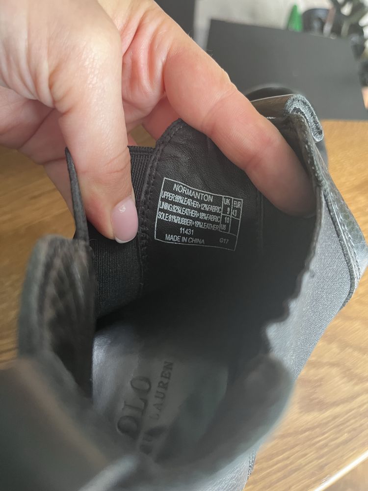 Mokasyny botki sztyblety kozaki męskie skórzane ralph lauren