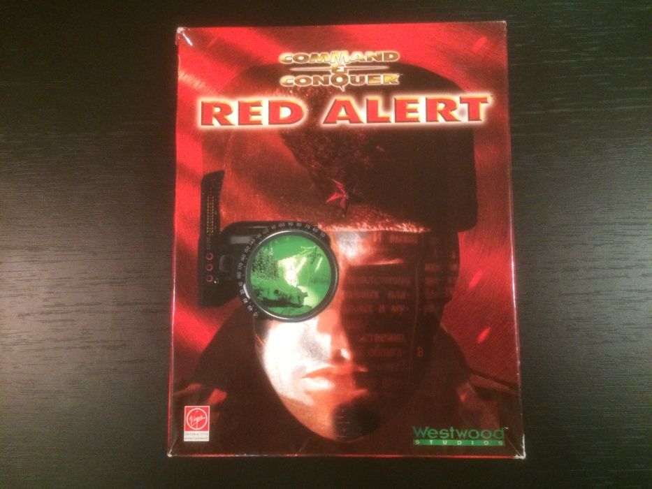 Command & Conquer Red Alert - Caixa + Jogo + Manual