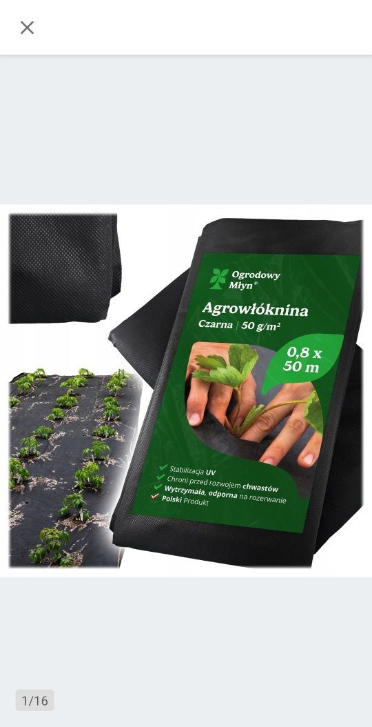 Agrowłóknina 50m