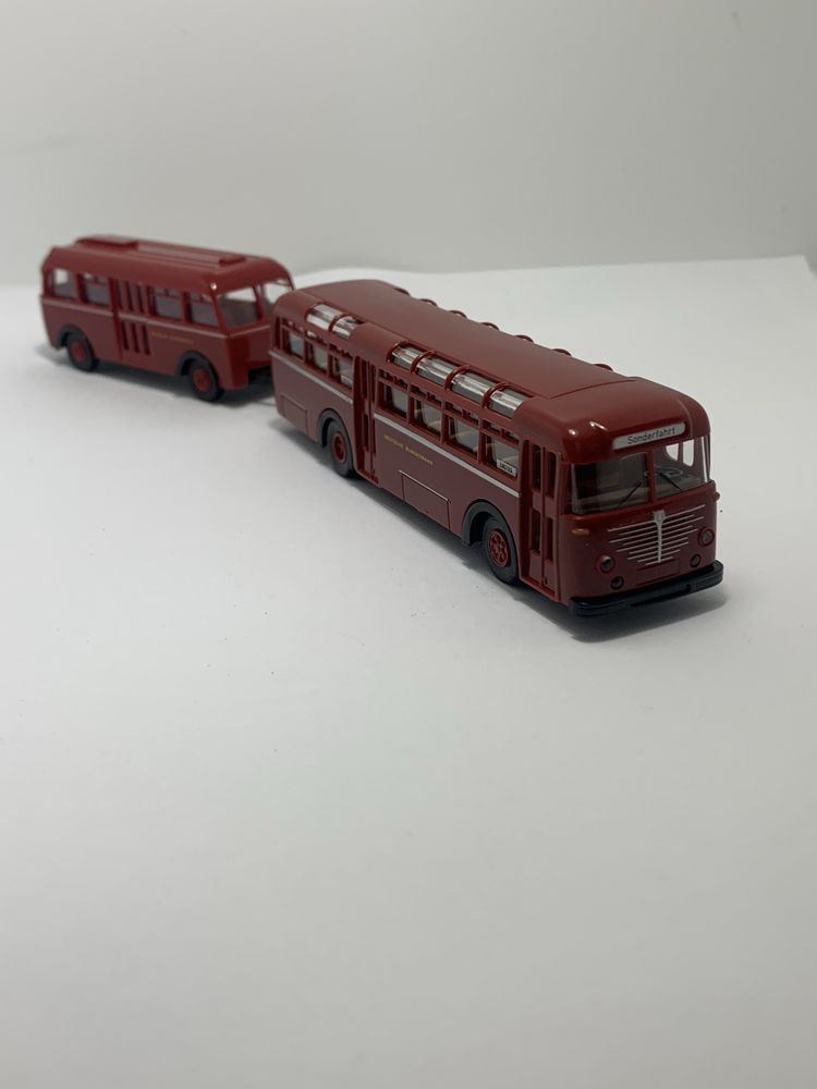 Bussing 6500 T DB  + Reboque Brekina escala 1/87