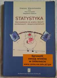 Statystyka. Wprowadzanie do analizy danych sondażowych i eksperymental