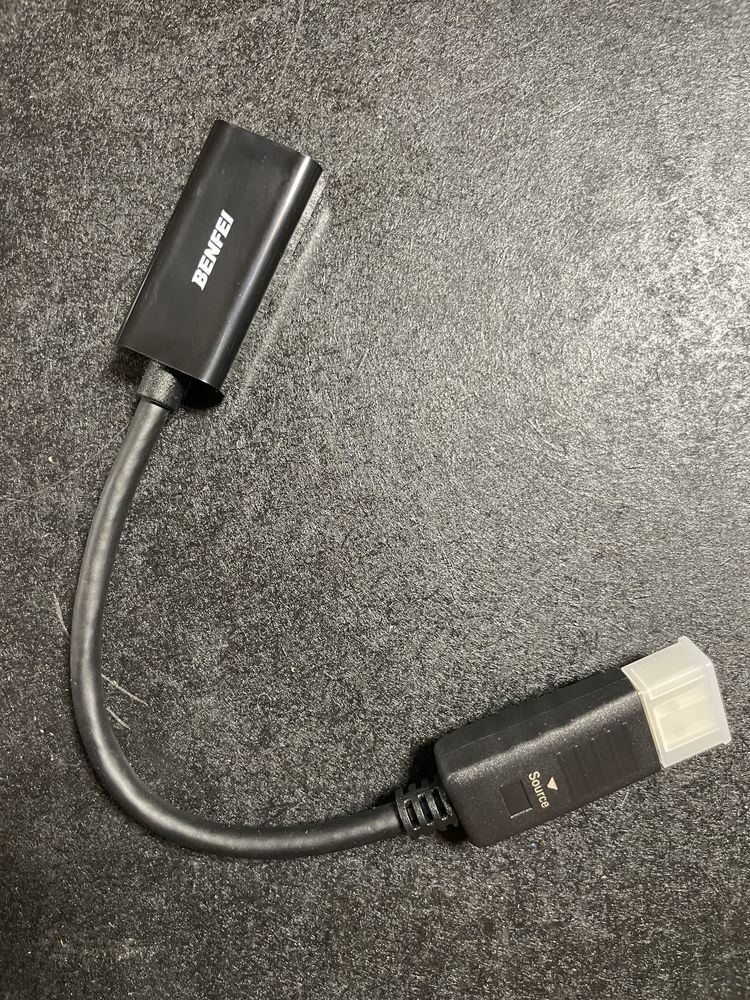 Перехідник DisplayPort (DP) на HDMI BENFEI (новий)