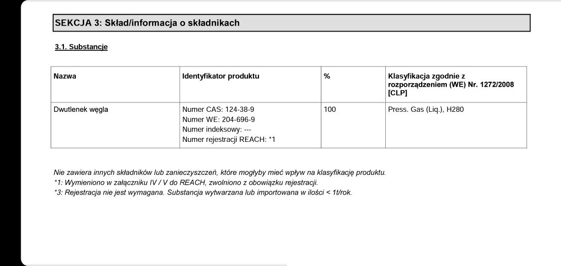 Wymiana i sprzedaż nabojów Sodastream Soda stream CO2 spożywczy cert