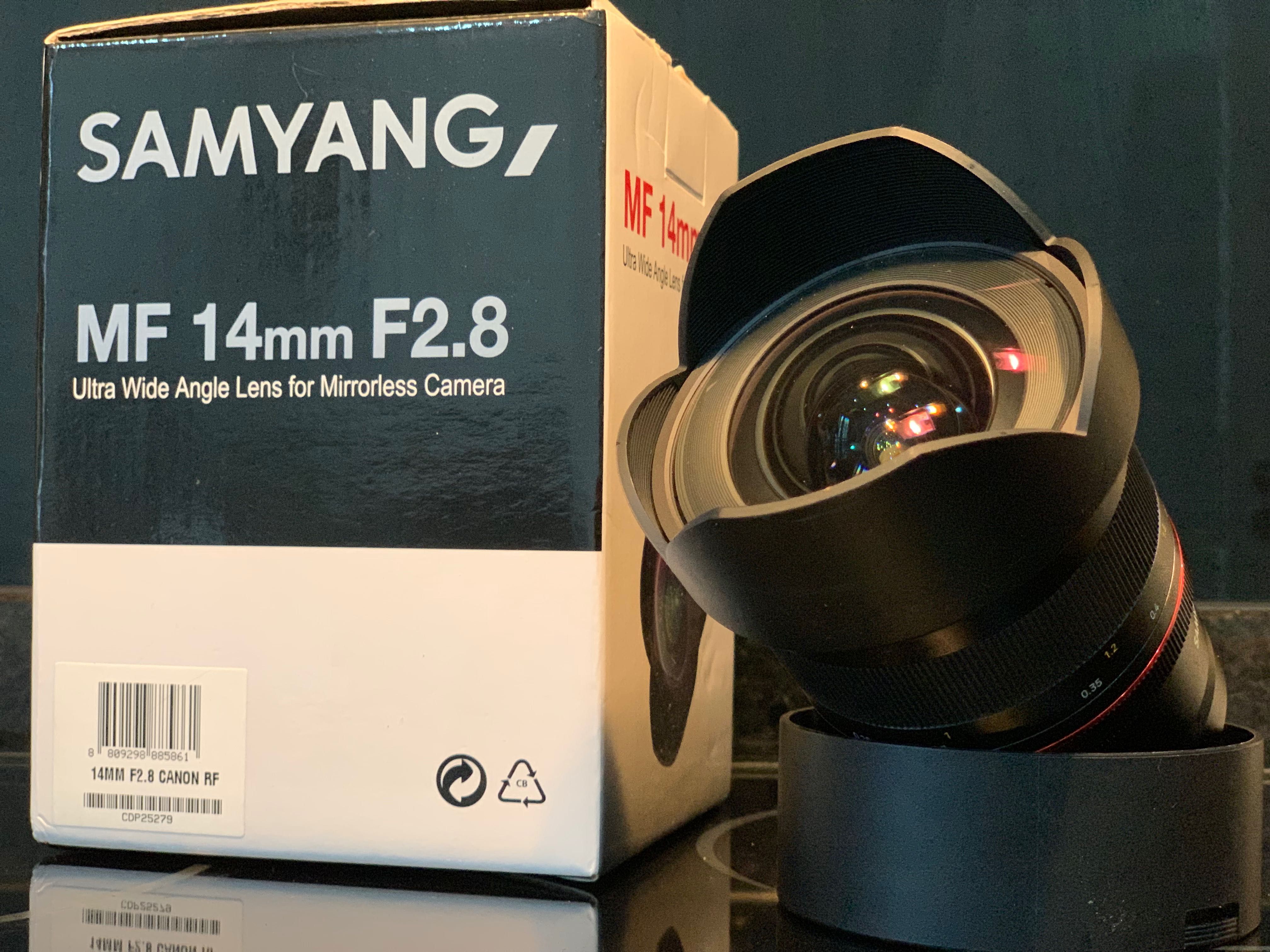 Samyang MF 14mm f2.8 Mount Canon RF