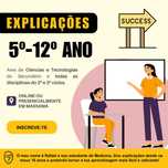 Explicações 5º-12º ano (Ciências, Humanidades, Artes e Economia)