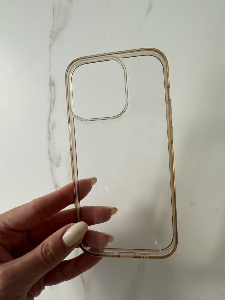 Case przezroczyste etui do iPhone 14 Pro pokrowiec apple