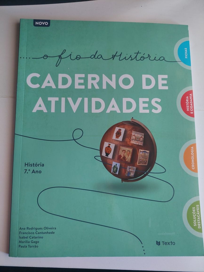 Cadernos atividades 7º ano