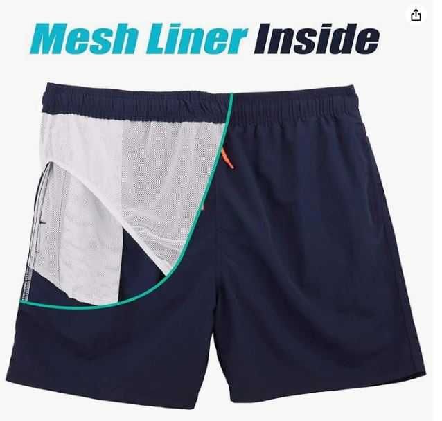 Męskie spodenki/szorty na basen Arcweg ciemny granatowy rozmiar 3XL