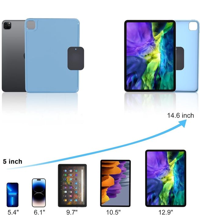 Uniwersalny Magnetyczny Uchwyt Samochodowy na Tablet Smartfon 4-10cali