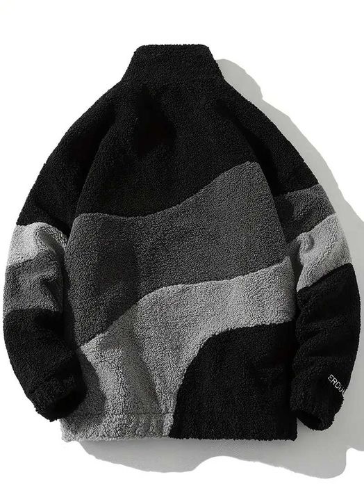 Casaco Fleece Xadrez para Homens