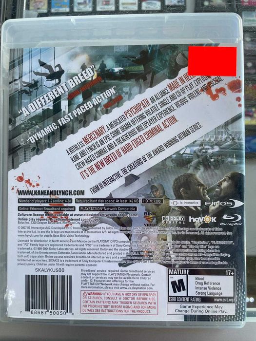 Playstation 3 - Kane & Linch Dead Man - Możliwa Wymiana Sklep Wolumen