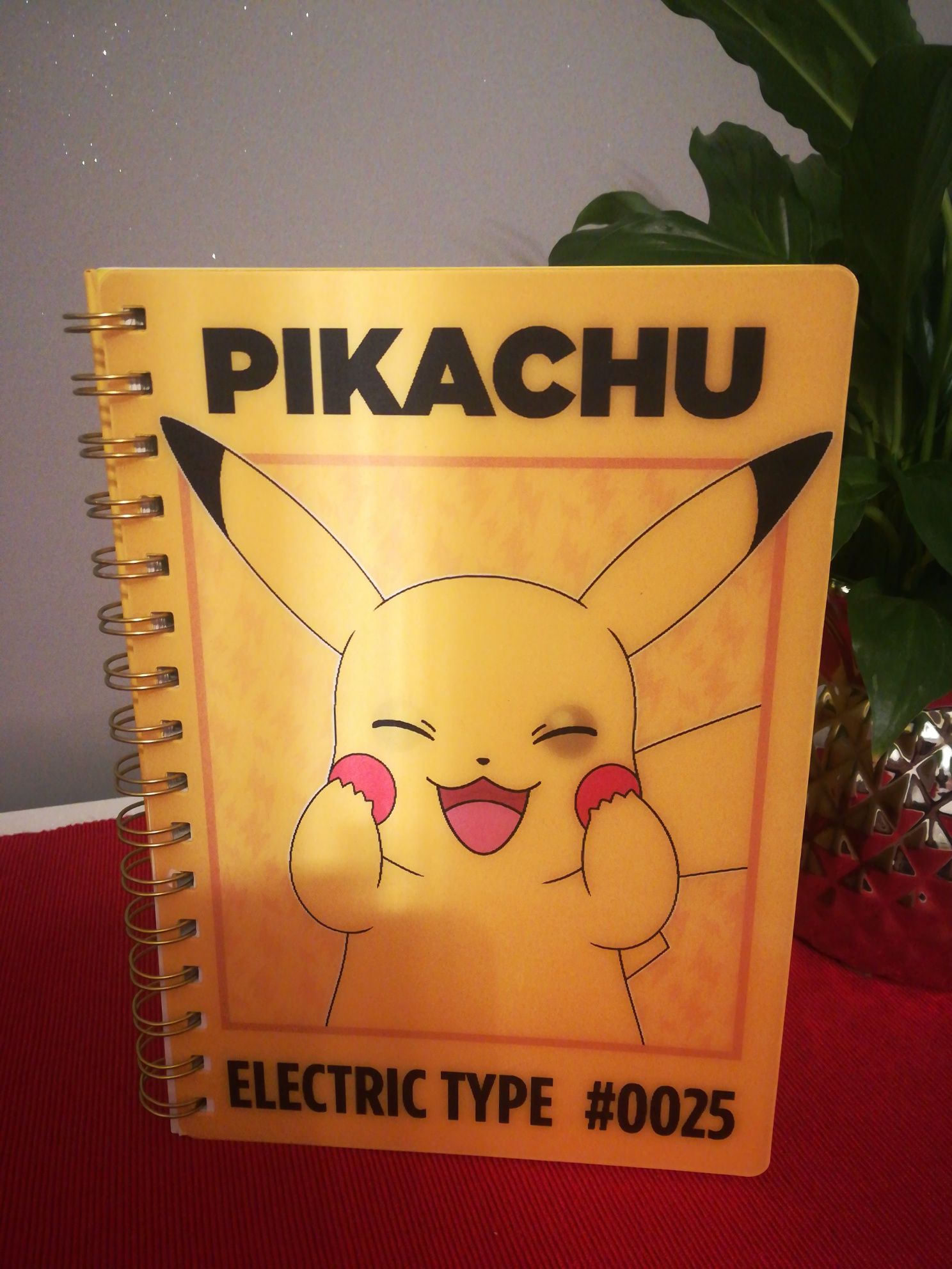 Notes, notatnik 3D okładka Pikachu, Pokemon