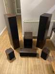 Głosniki MAUDIO HCS 9950 MKII + Subwoofer SUB-8 z obudowami