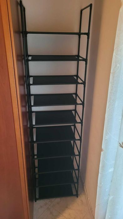 Przechowywanie dom 10 poziomów na pudełka wysokie szary
