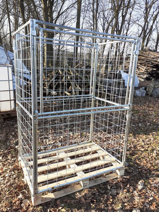 Gitterbox, kosz nadstawka na paletę (120×80cm) RÓŻNE MODELE I WYMIARY