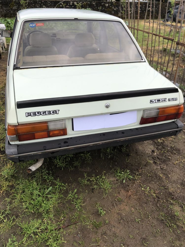 Peugot 305 do ano 1987 em bom estado