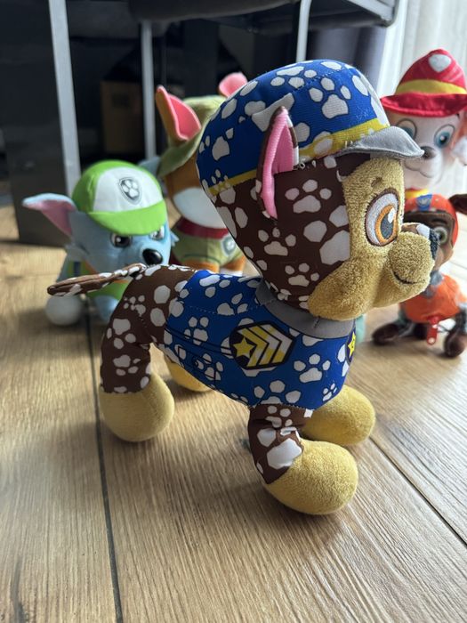 Maskotka duża płótno do malowania Chase Psi Patrol flamastry rysowanie