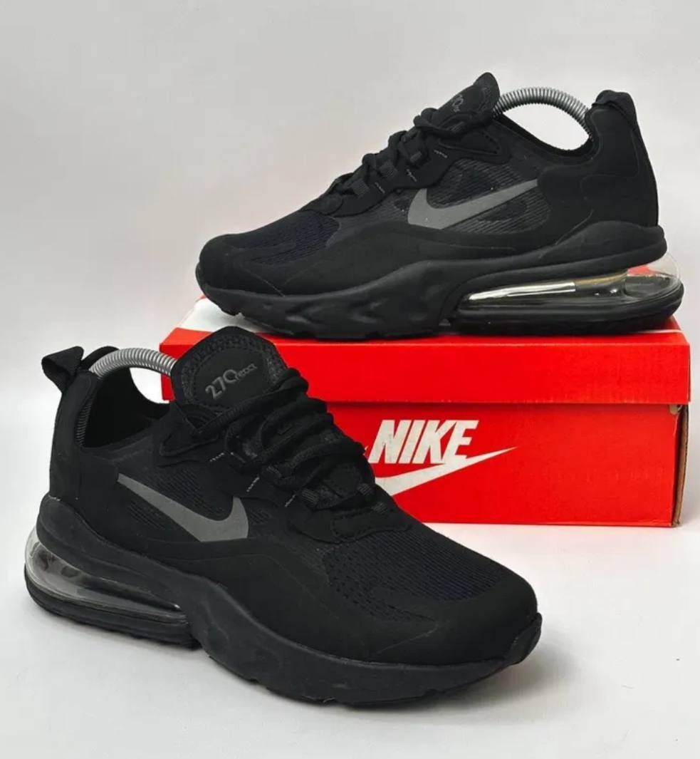 Nike Air Max 270 (білі та чорні)