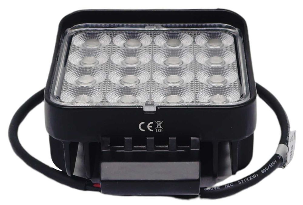 LAMPA Robocza 64 LED OSRAM 64W 10-30V Halogen E9 IP68 TT.13364 [4630]