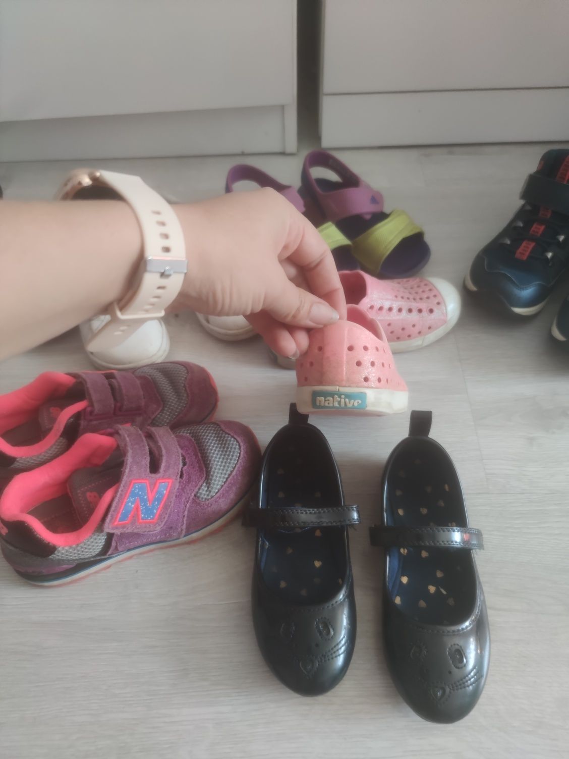 Zestaw butów dla dziewczynki adidas 27/28