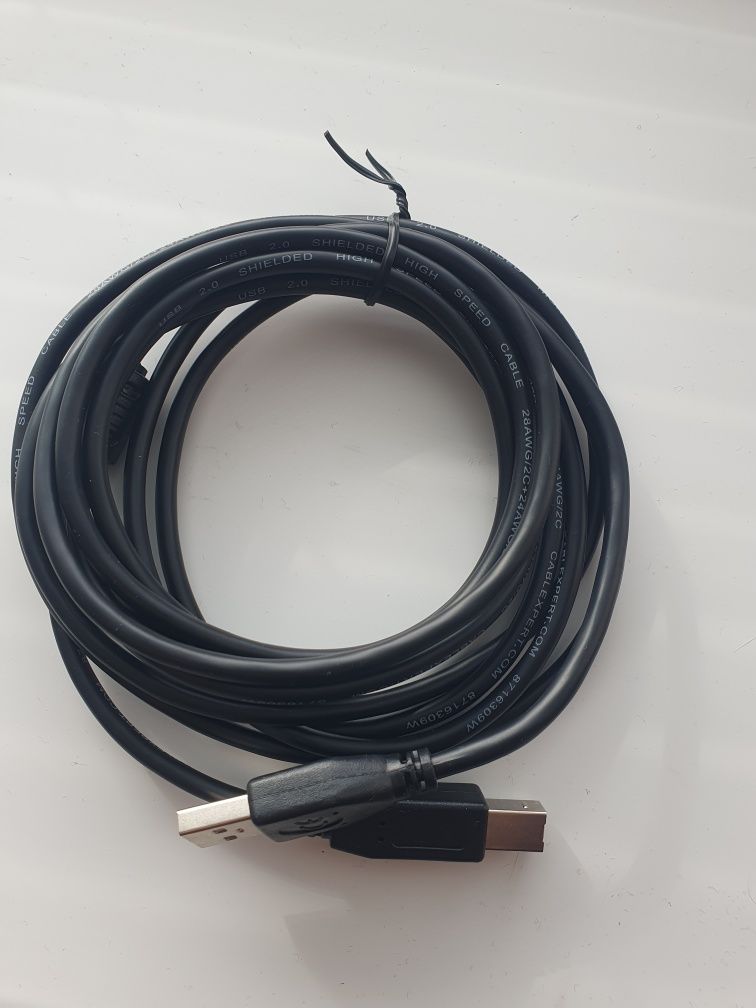 Кабель Cablexpert USB 2.0 AM - BM 3 м з феритовим фільтром