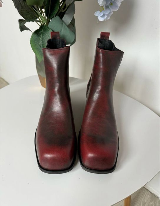 Шкіряні чоботи , черевики , ботінки, сапоги