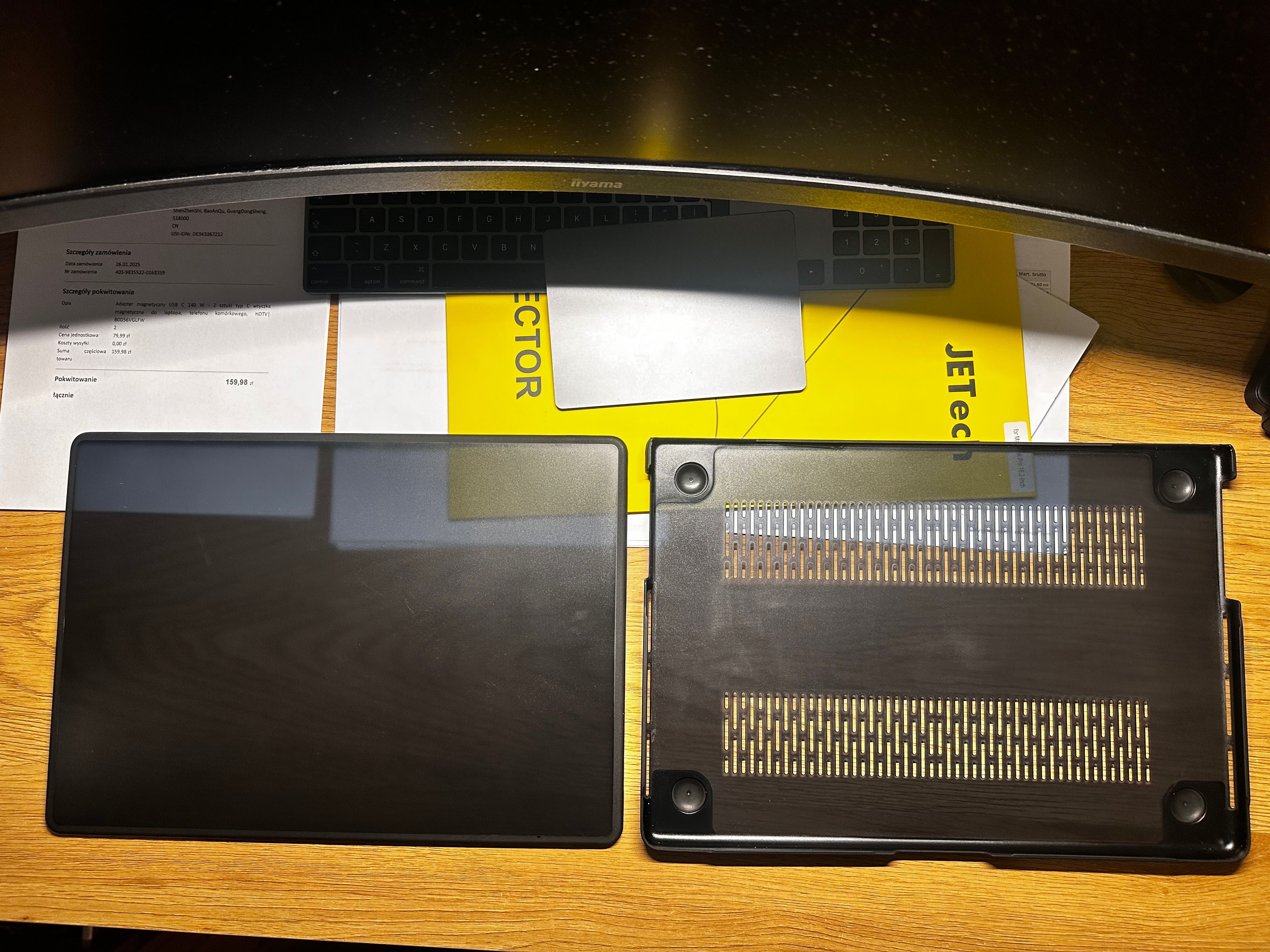 ETUI, osłona, cover Mac Book PRO 16" każdy z procesorem M