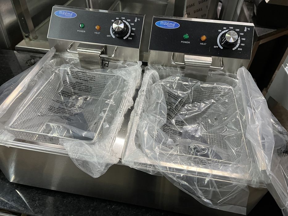 Fritadeira Dupla 6Lt + 6Lt nova