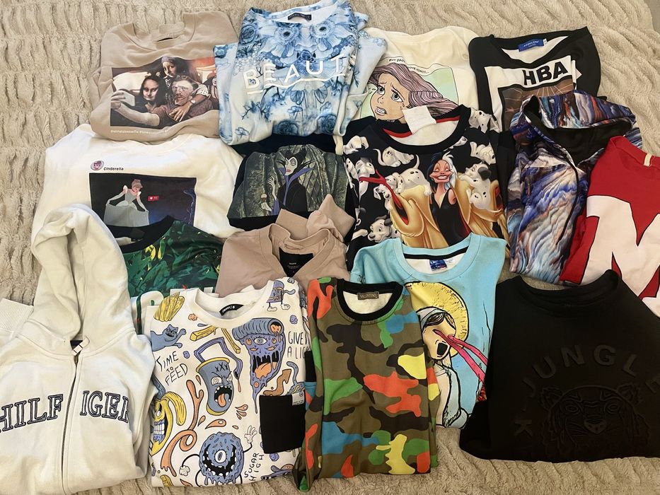 Пакет жіночих світшотів худі кофт S-M