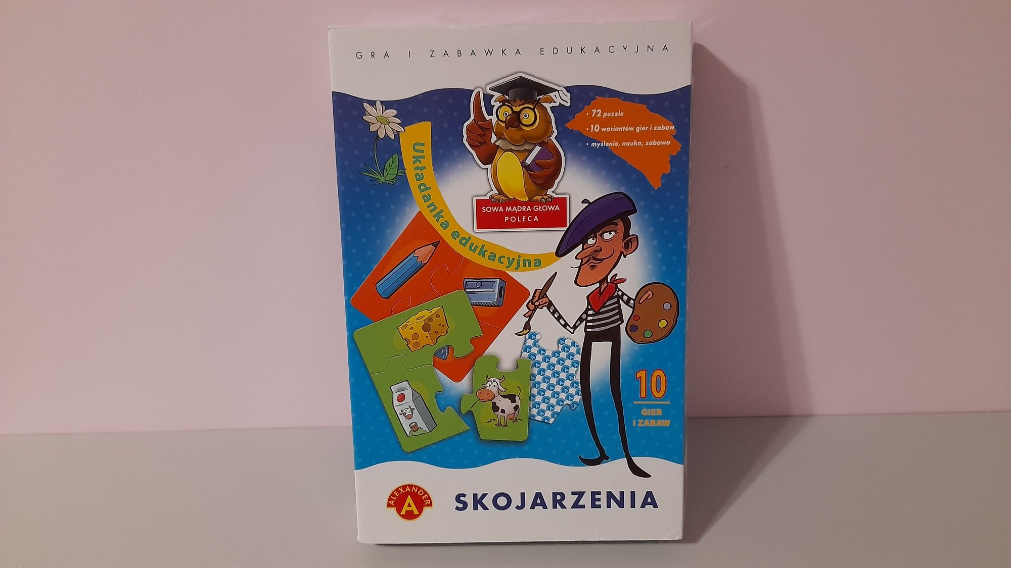 Gra puzzle / Skojarzenia - Alexander 3+