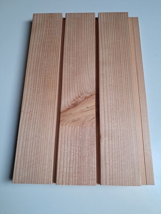 Deska elewacyjna modrzewiowa,  lamel , lamele, elewacja, boazeria .