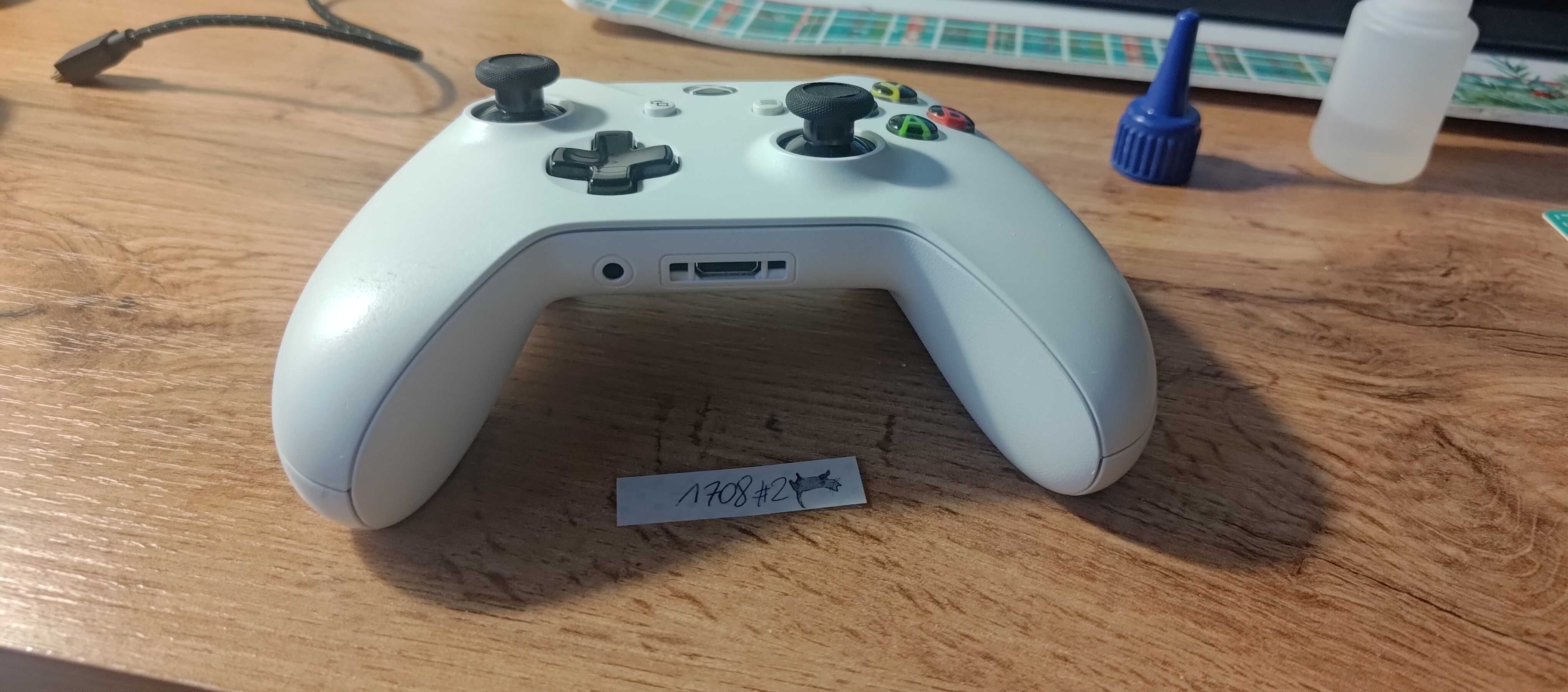 Pad kontroler xbox one series s x 1708 microsoft bialy #2