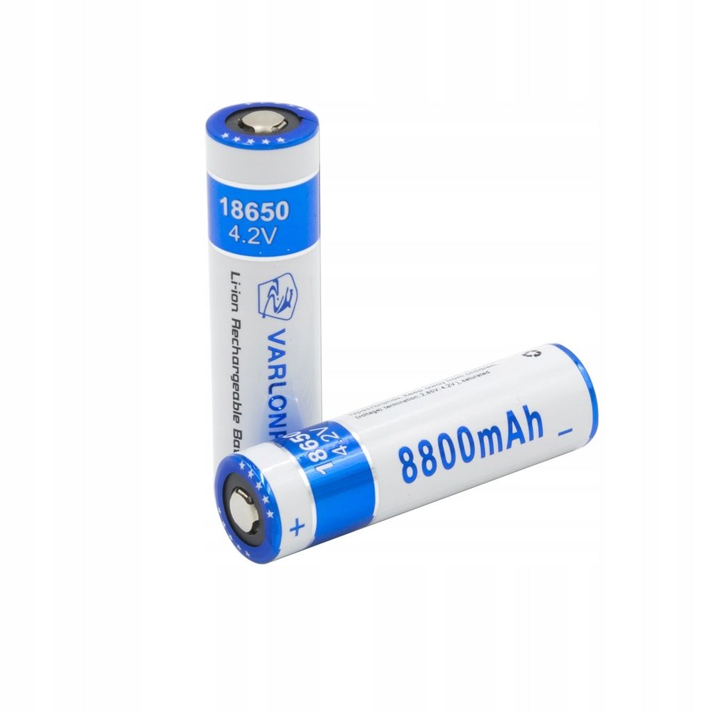 2x Akumulator bateria 8800mah 18650 li-ion VARLONPAN