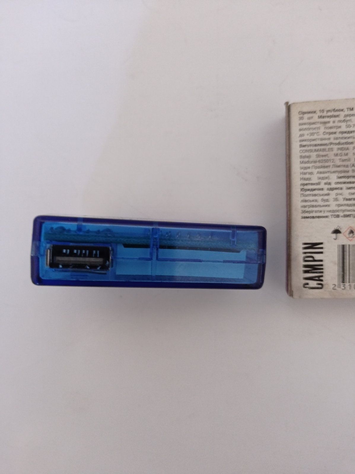 Мікро usb амперметр-вольтметр