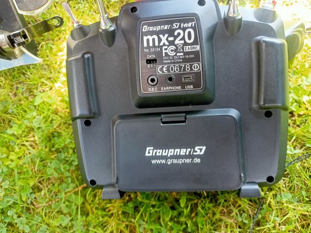 Graupner mx20 aparatura zdalnie sterowana do modeli RC gr24 odbiornik