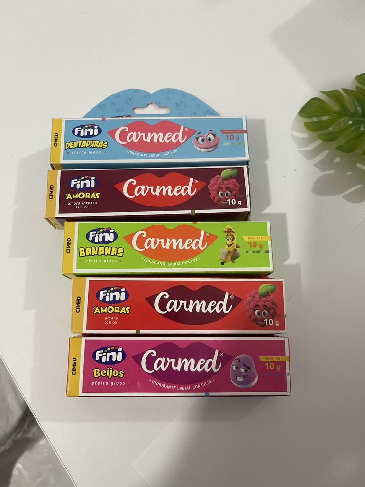 Lote com 10 carmeds