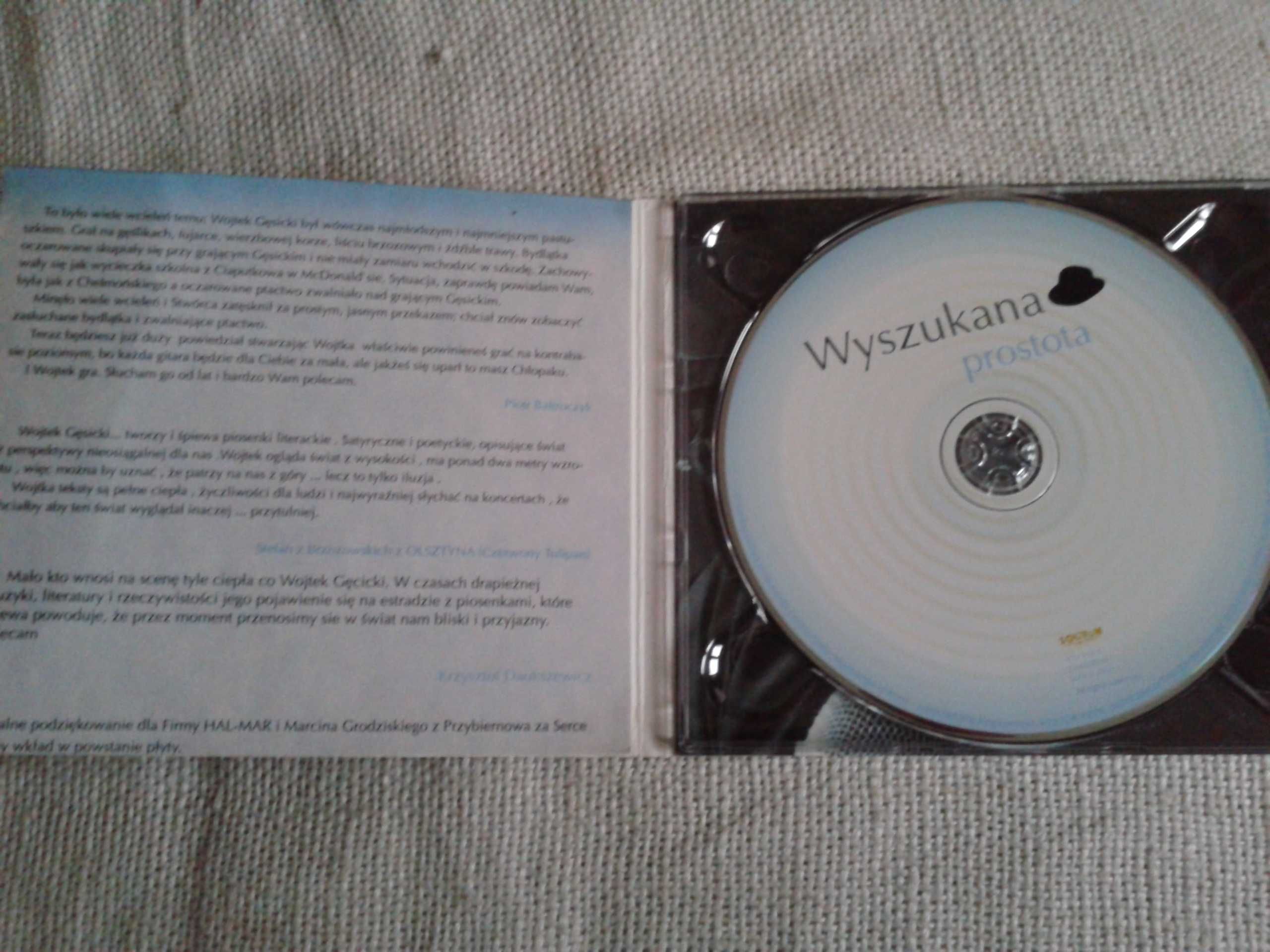 Wojciech Gęsicki - Wyszkukana Prostota  CD