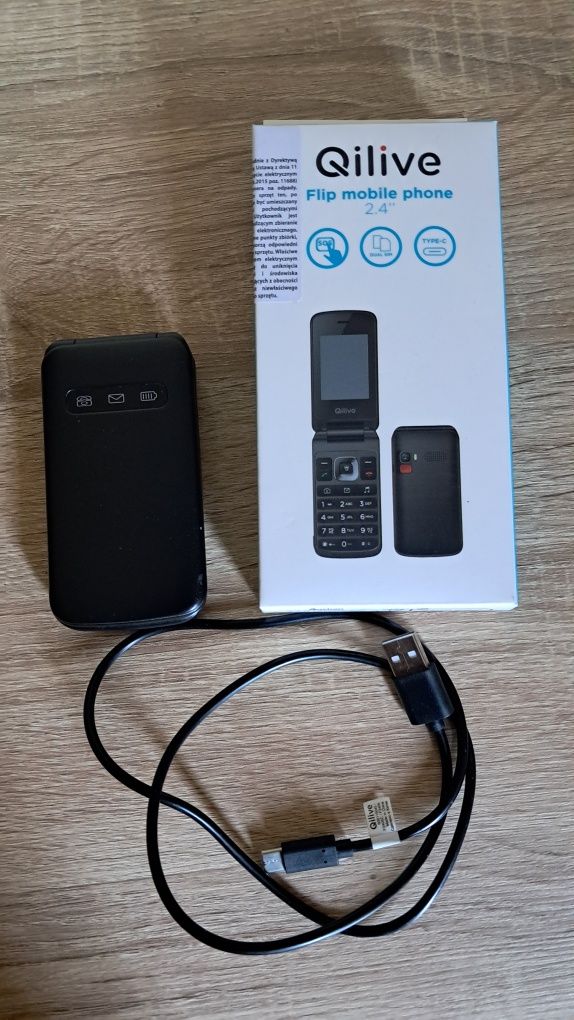 Telefon z klapką
