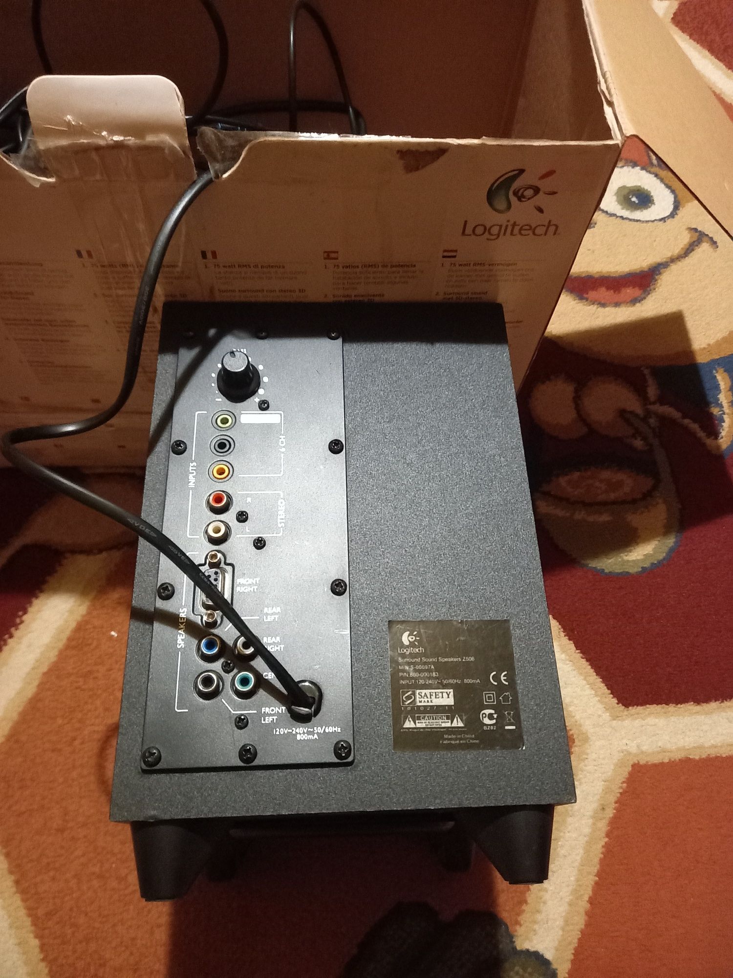 Колонкі Logitech z506